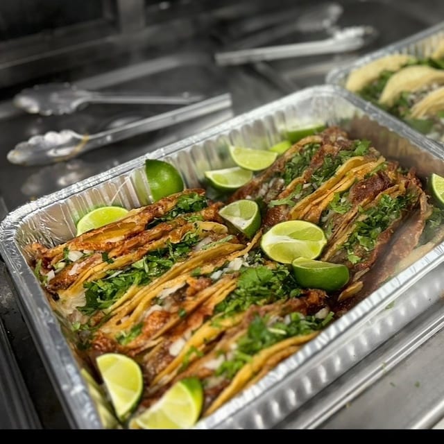 Fiesta Trays (40 Tacos) (Feeds 20 people).