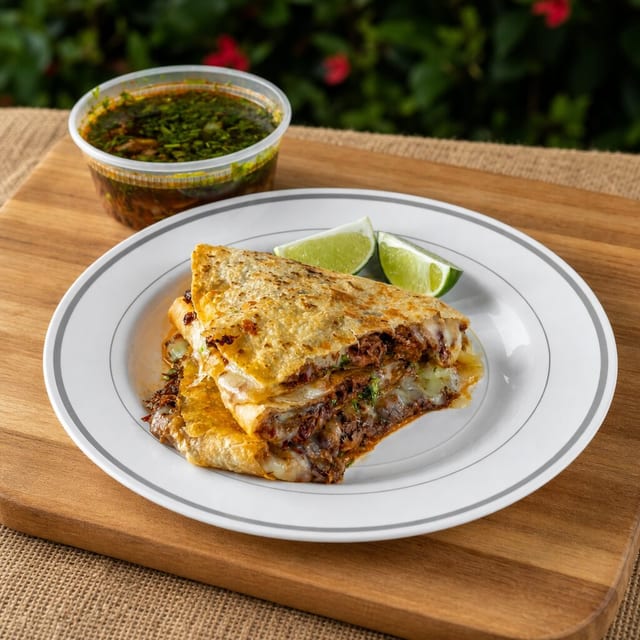 Birria Quesadilla (No Consome).
