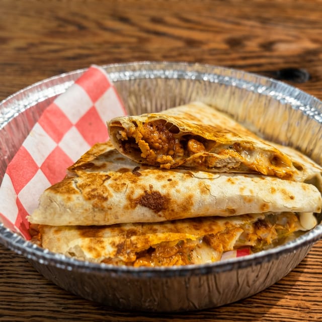 Pollo (Chicken) Quesadilla.